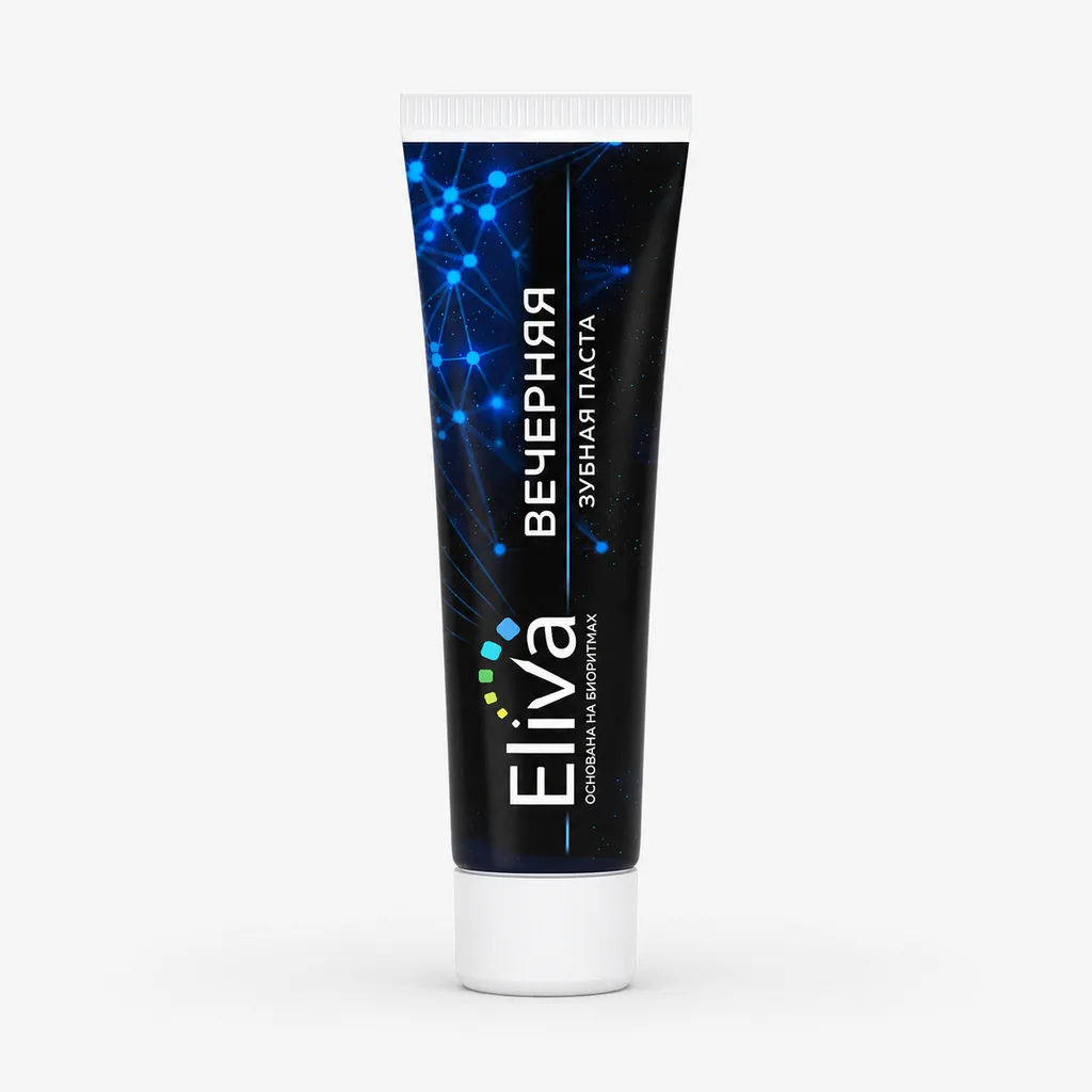 Вечерняя зубная паста ELIVA
